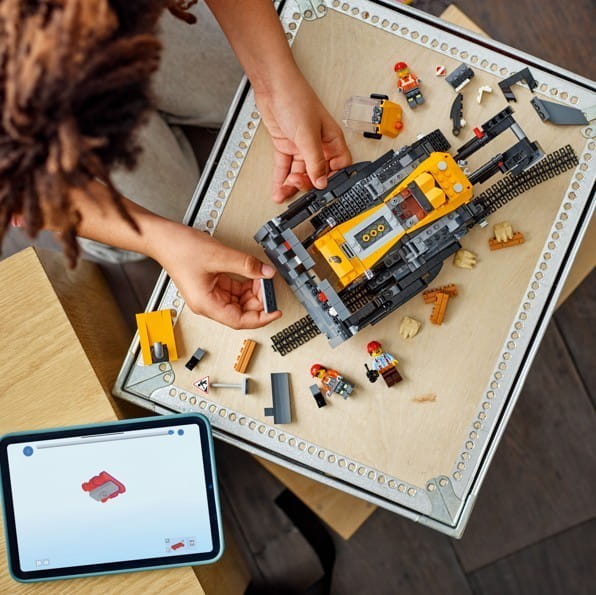 LEGO Klocki City 60466 Żółty buldożer z ładowarką