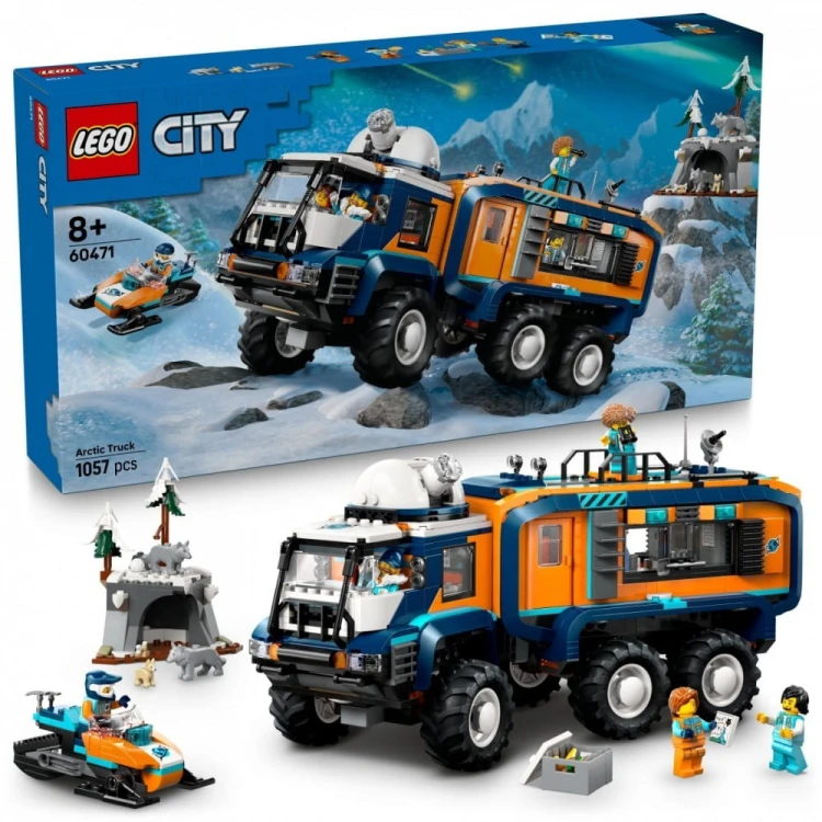 LEGO Klocki City 60471 Ciężarówka z laboratorium arktycznej odkrywczyni