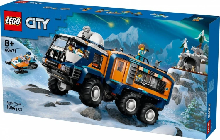 LEGO Klocki City 60471 Ciężarówka z laboratorium arktycznej odkrywczyni