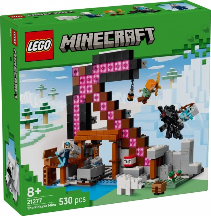 LEGO Klocki Minecraft 21277 Kilofowa kopalnia