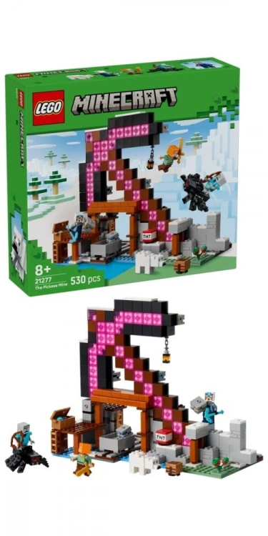 LEGO Klocki Minecraft 21277 Kilofowa kopalnia