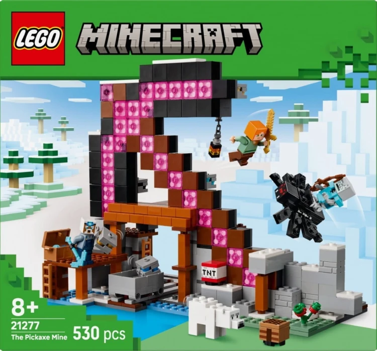 LEGO Klocki Minecraft 21277 Kilofowa kopalnia