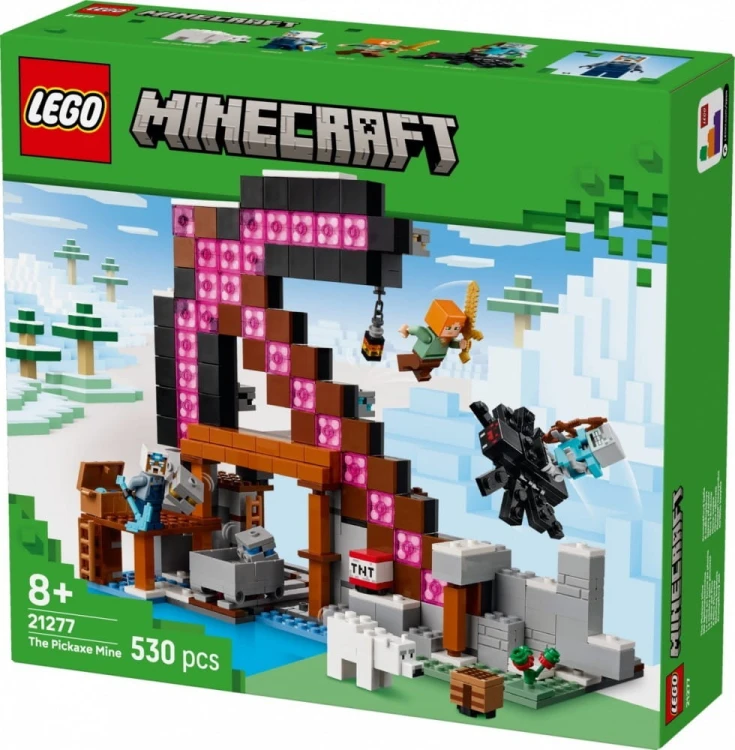 LEGO Klocki Minecraft 21277 Kilofowa kopalnia