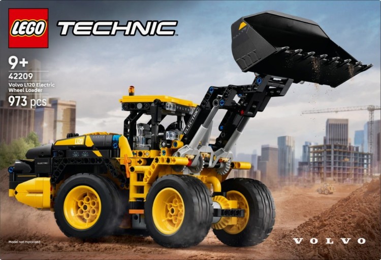 LEGO Klocki Technic 42209 Ładowarka kołowa Volvo L120 Electric