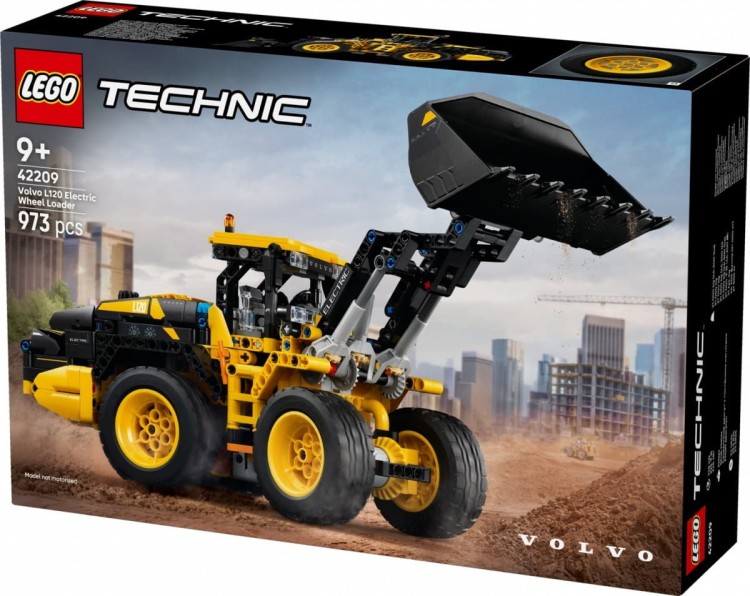 LEGO Klocki Technic 42209 Ładowarka kołowa Volvo L120 Electric