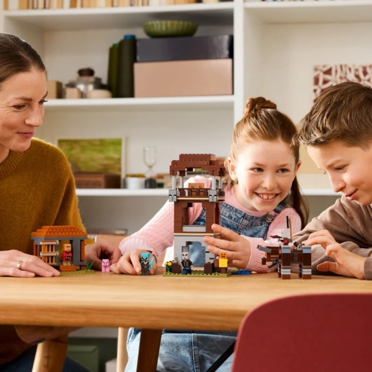 LEGO Klocki Minecraft 21278 Kryjówka rozbójników i dewastatorów