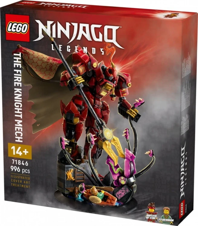 LEGO Klocki Ninjago 71846 Mech ognistego rycerza