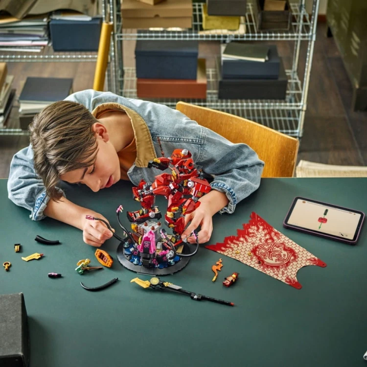 LEGO Klocki Ninjago 71846 Mech ognistego rycerza