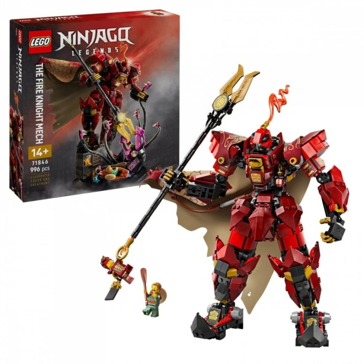 LEGO Klocki Ninjago 71846 Mech ognistego rycerza