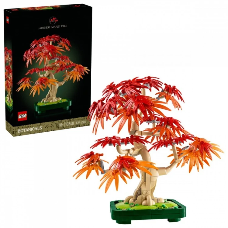 LEGO Klocki Botanicals 10348 Klon palmowy bonsai