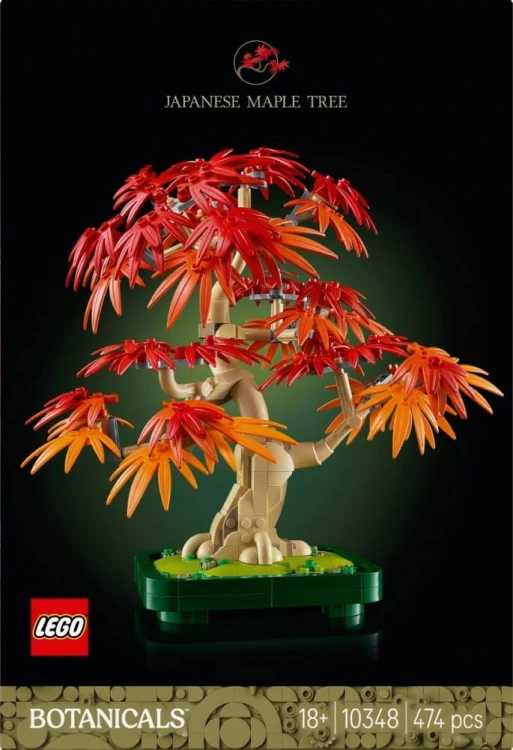 LEGO Klocki Botanicals 10348 Klon palmowy bonsai