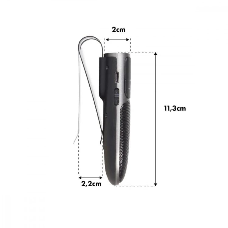 Audiocore Zestaw głośnomówiący BT 5.0 A2DP AC480