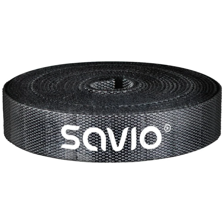 Savio Organizer na kable, Taśma, Rzep, 14mm szerokości, 5m OC-06