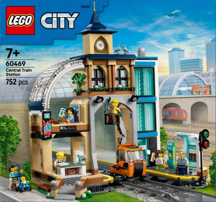 LEGO Klocki City 60469 Centralny dworzec kolejowy