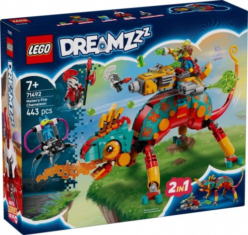 LEGO Klocki DREAMZzz 71492 Ognisty kameleon Mateo