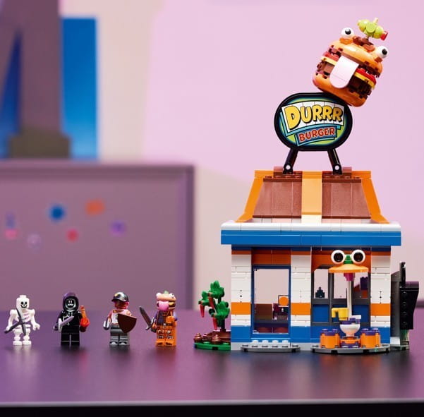 LEGO Klocki Fotnite 77076 Restauracja Durrr Burgerownia