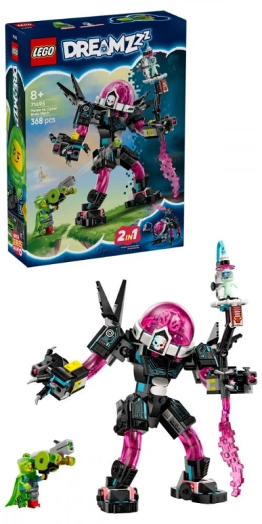 LEGO Klocki DREAMZzz 71495 Mateo kontra mech Cybermózgowca