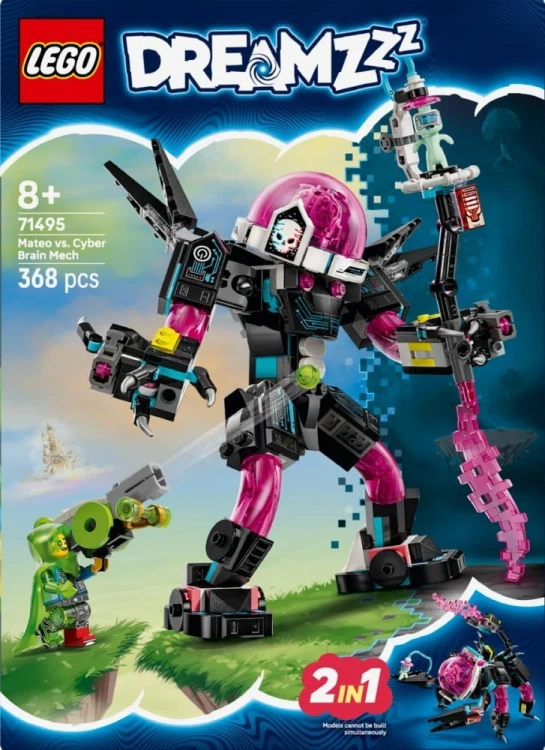 LEGO Klocki DREAMZzz 71495 Mateo kontra mech Cybermózgowca