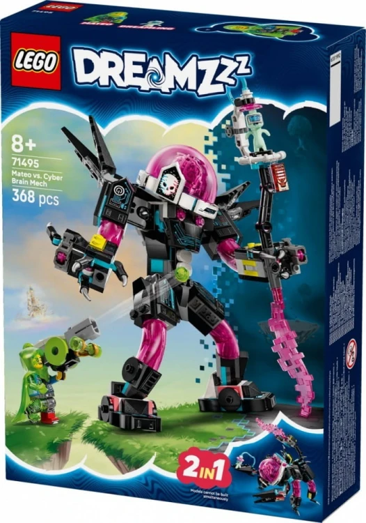 LEGO Klocki DREAMZzz 71495 Mateo kontra mech Cybermózgowca