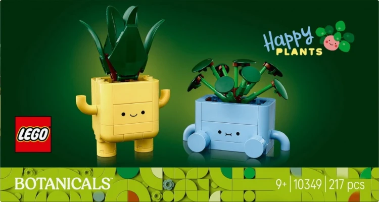 LEGO Klocki Botanicals 10349 Wesołe roślinki