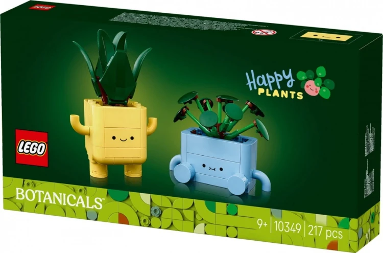 LEGO Klocki Botanicals 10349 Wesołe roślinki