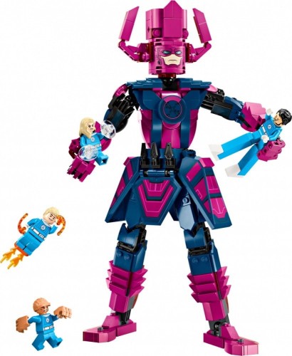 LEGO Klocki Super Heroes 76316 Figurka Fantastycznej Czwórki kontra Galactus
