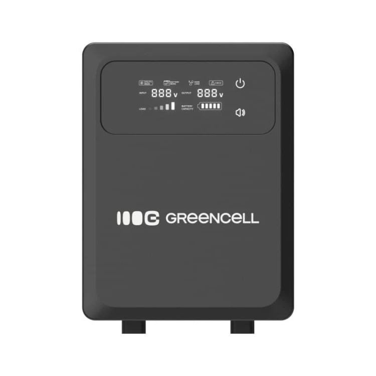 Green Cell Zasilacz awaryjny UPS AVR PowerCore 1000W/1500VA 12VDC