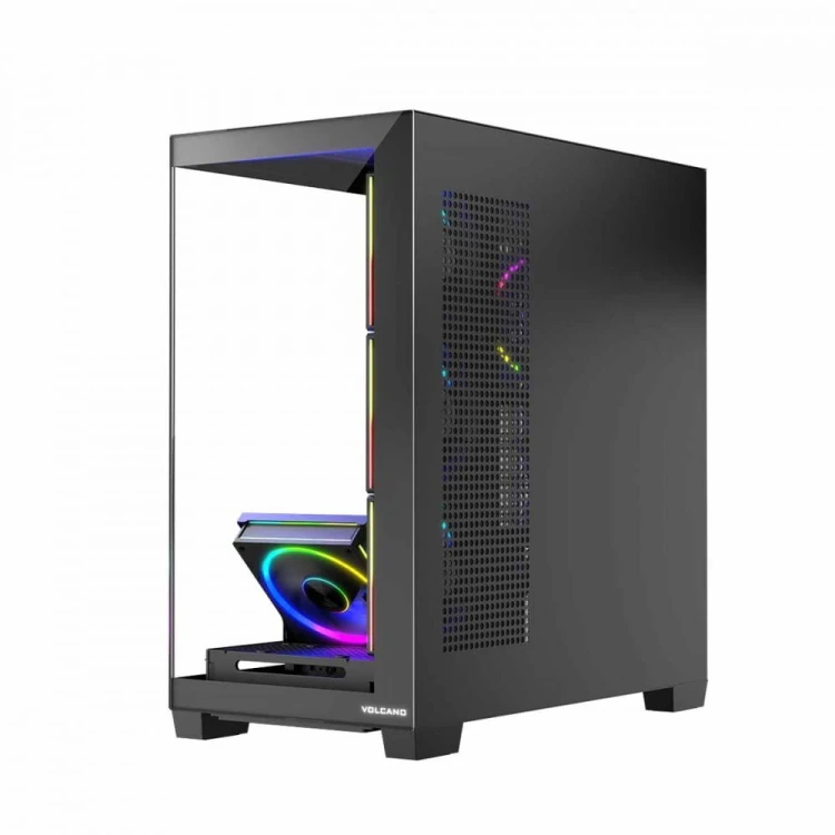 MODECOM Obudowa PC STELLAR 5F ARGB 10 Czarna