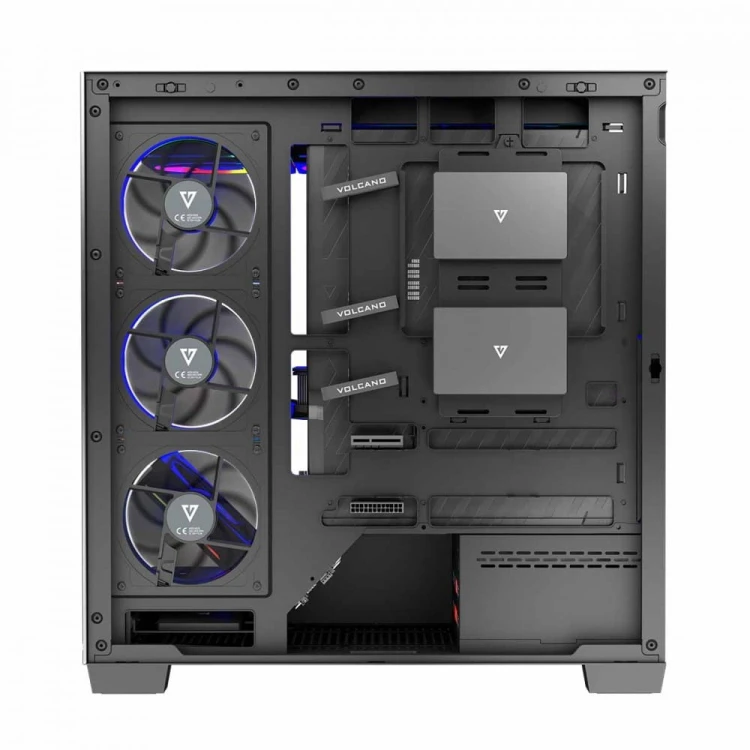 MODECOM Obudowa PC STELLAR 8F ARGB 10 Czarna