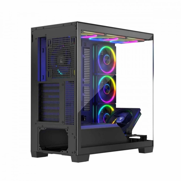 MODECOM Obudowa PC STELLAR 8F ARGB 10 Czarna