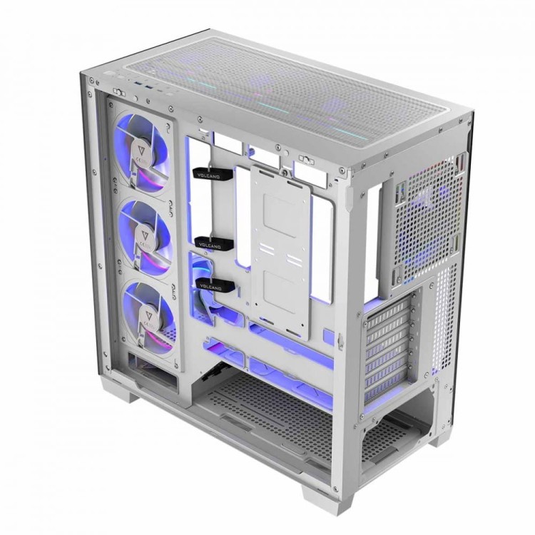 MODECOM Obudowa PC STELLAR 8F ARGB 20 Biała