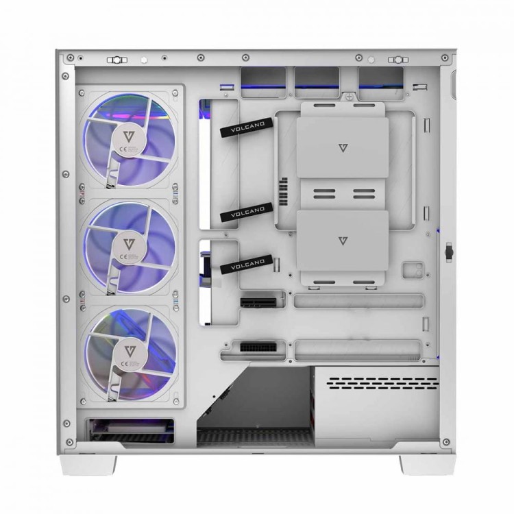 MODECOM Obudowa PC STELLAR 8F ARGB 20 Biała