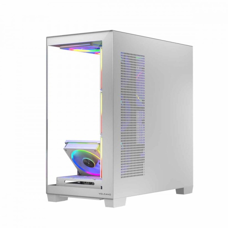 MODECOM Obudowa PC STELLAR 8F ARGB 20 Biała