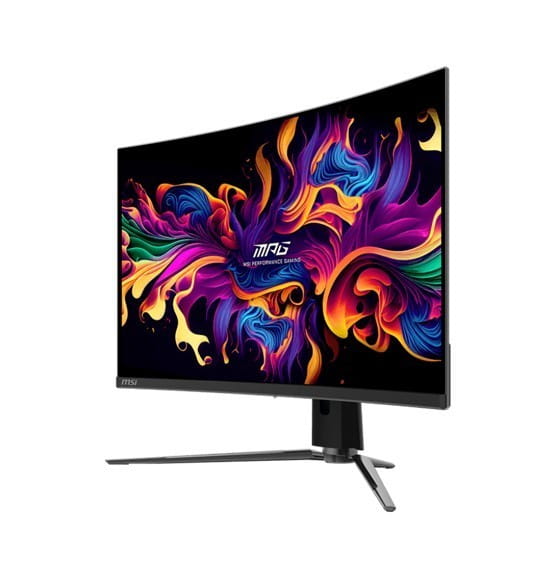 MSI Monitor MPG 321CURX QD-OLED/31.5 cala/LED/UHD/Curv/240/Black