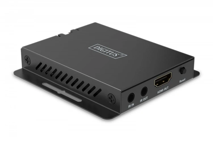 Digitus Przedłużacz/Extender HDMI 4K120Hz 40m po skrętce HDCP 2.3 IR EDID (zestaw)