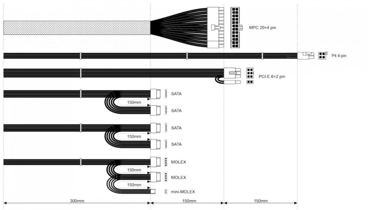 AKYGA Zasilacz ATX AK-B1-600 600W