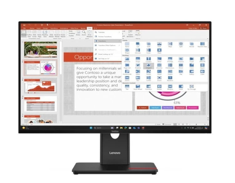 Lenovo Monitor ThinkVision T27-40 27 cali 64A5ZAT6EU