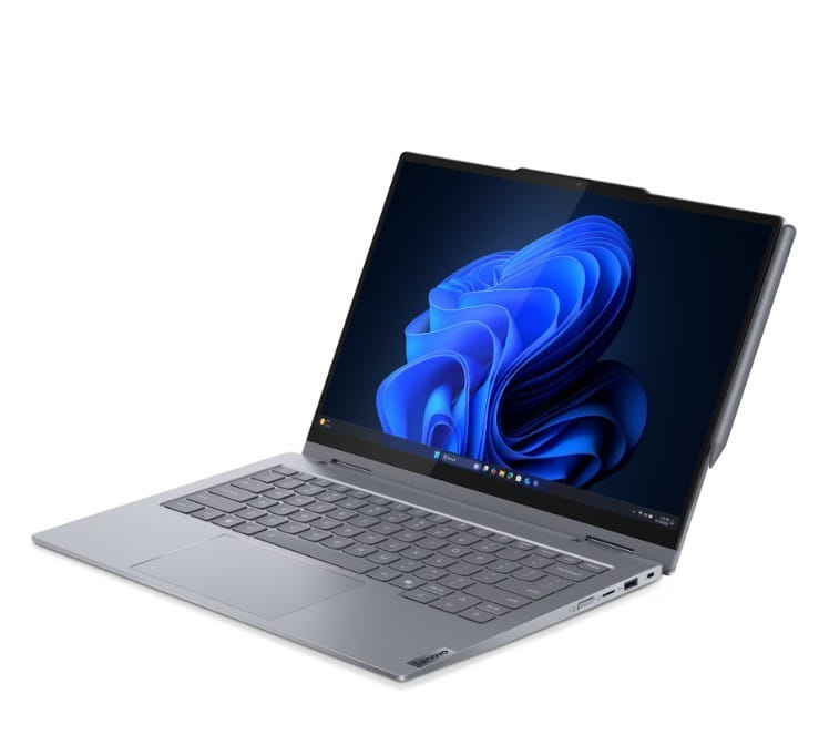 Lenovo Laptop ThinkBook 14 G5 2in1 21SQ0017PB W11Pro Ultra 7 255U/16GB/512GB/INT/14.0 WUXGA/Touch/Luna Grey/3YRS OS + CO2 Offset