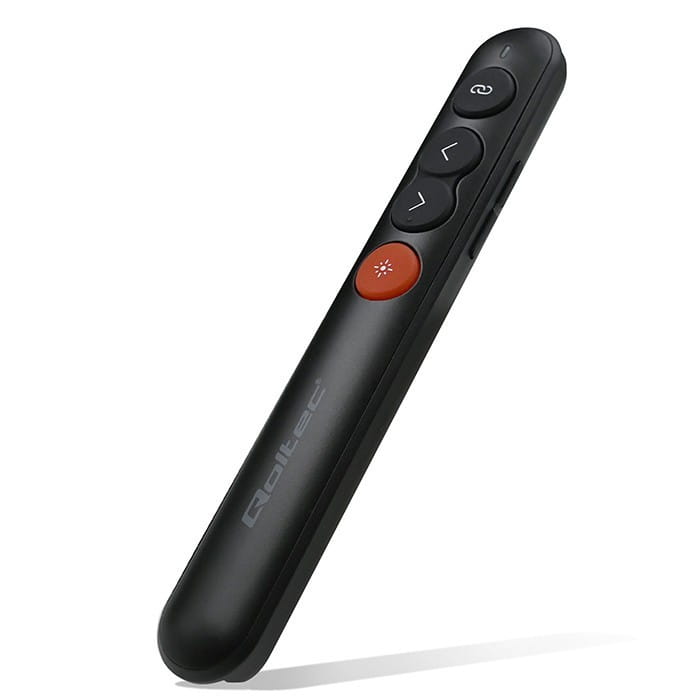 Qoltec Laserowy wskaźnik/Prezenter 4w1/USB 3.0/2.4GHz/30m