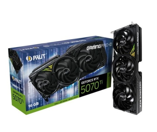 Palit Karta graficzna RTX 5070 Ti GAMING PRO-S 16GB GDDR7 256bit 3DP/HDMI