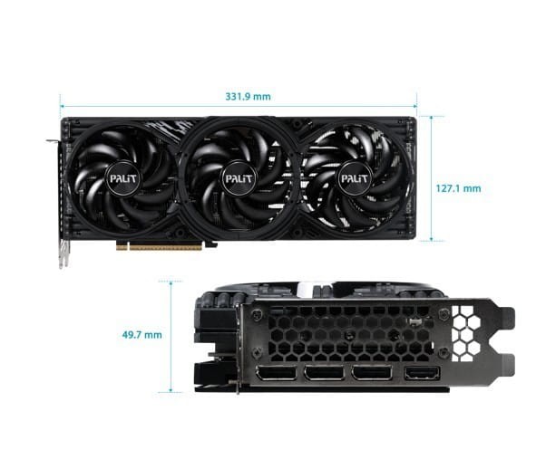 Palit Karta graficzna RTX 5070 Ti GAMING PRO-S 16GB GDDR7 256bit 3DP/HDMI