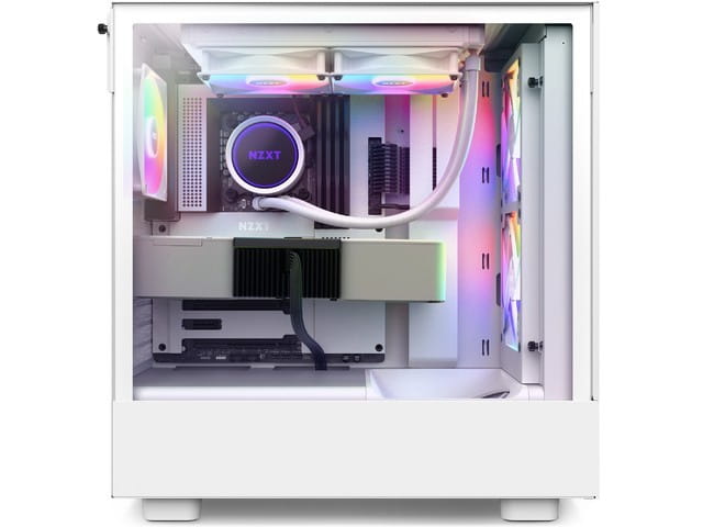 NZXT Obudowa H5 Flow RGB z oknem Biała