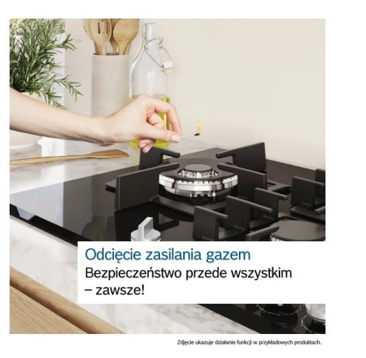 Bosch Płyta gazowa szklana PPP6A2I40