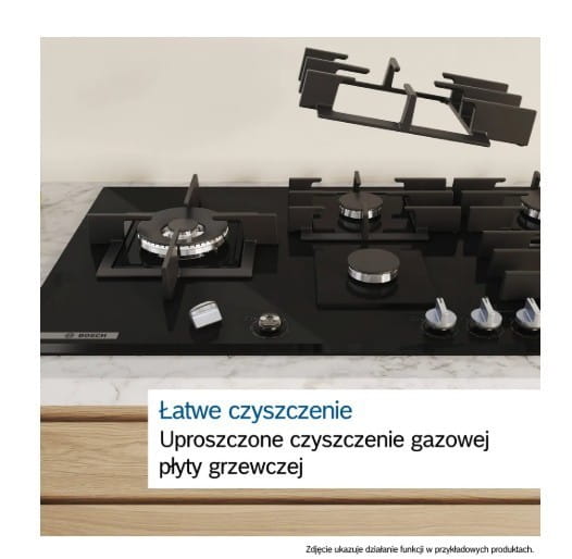 Bosch Płyta gazowa szklana PPP6A2I40