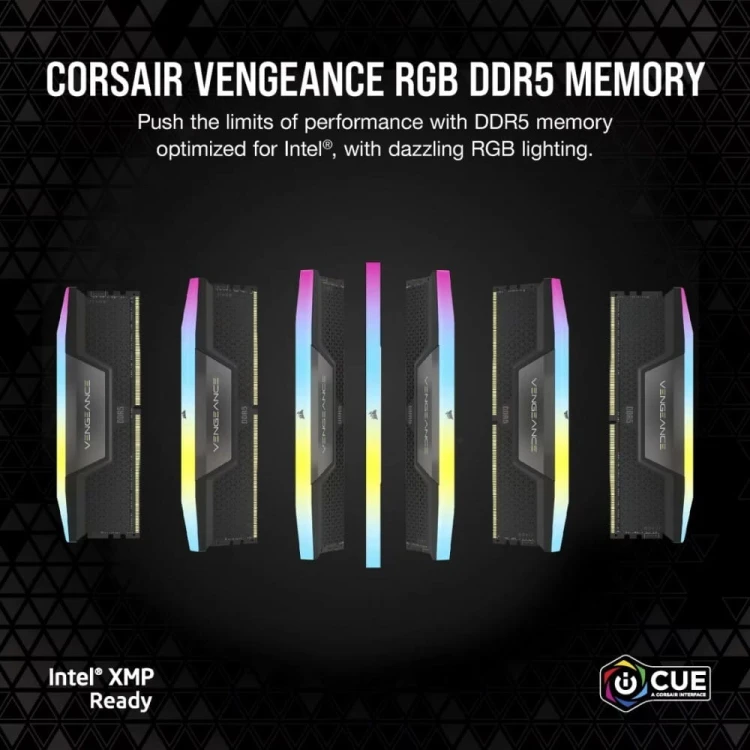 Corsair Pamięć DDR5 Vengeance RGB 48GB/6400 (2x48GB) CL36