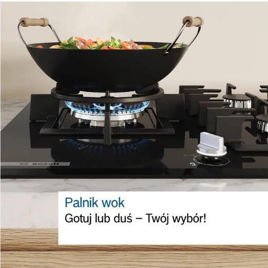 Bosch Płyta gazowo-szklana POH6B6K30