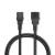 Qoltec Kabel zasilający do UPS | C13/C14 | 3m