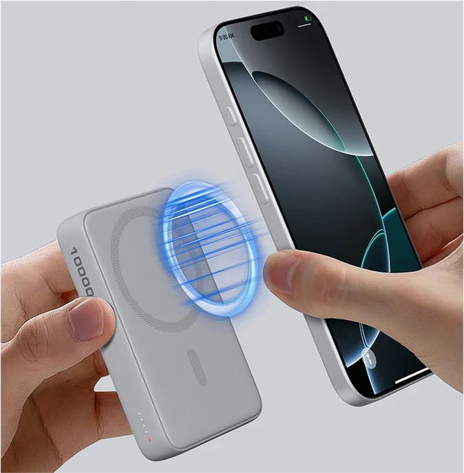 AUKEY PB-MS04 White Qi2 PowerBank | 10000mAh | 20W | MagSafe PD