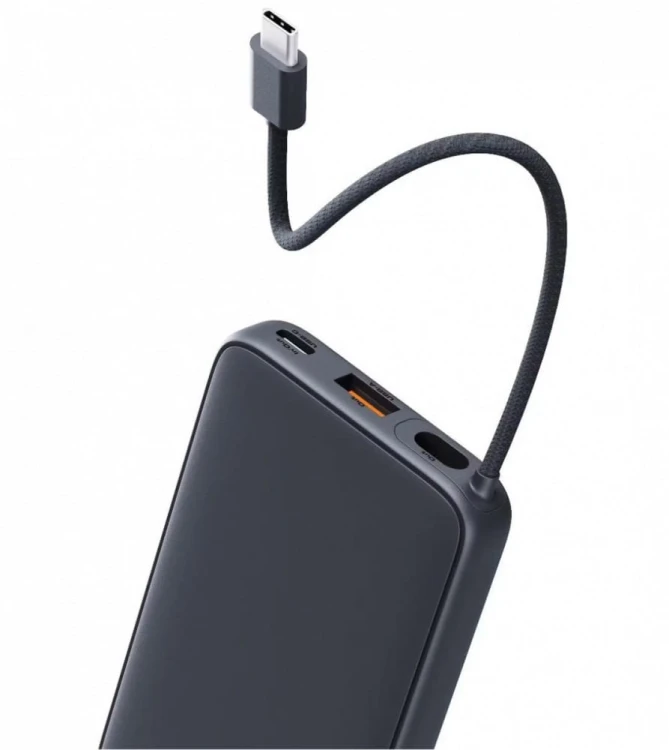AUKEY PB-Y53P PowerBank | 10000mAh | 22.5W | 4xUSB | kabel USB-C