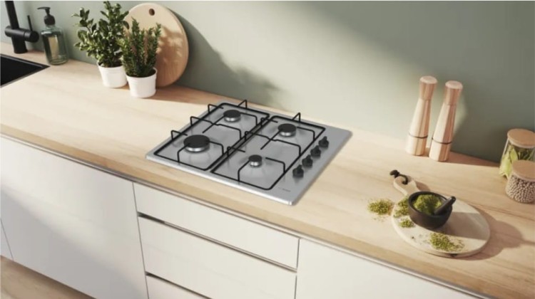 Bosch Płyta gazowa inox PBP6B5K80
